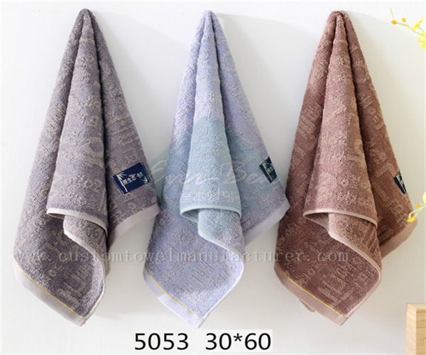 China EverBen Custom blue bath towels Supplier ISO Audit Bamboo Face Towels Factory